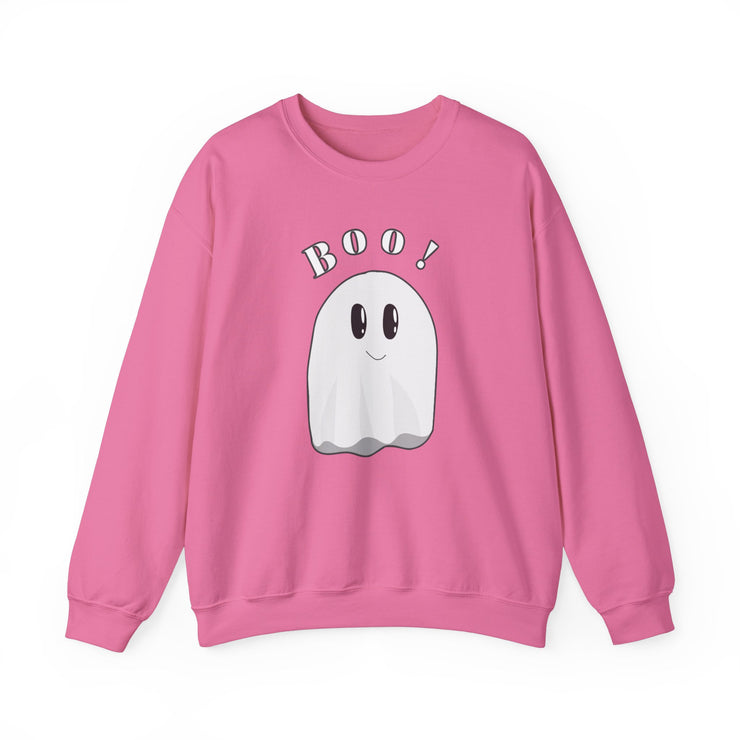 Boo ghost patterned unisex sweatshirt