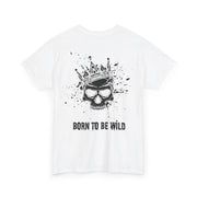 Men t-shirt with skull pattern