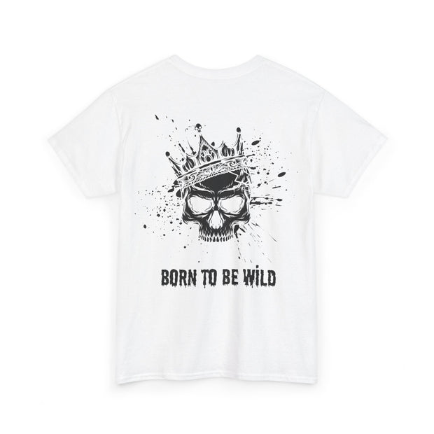 Men t-shirt with skull pattern