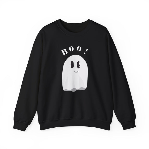 Boo ghost patterned unisex sweatshirt