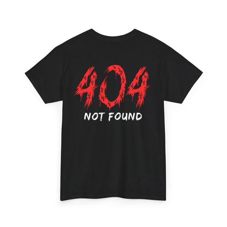 404 patterned unisex t-shirt