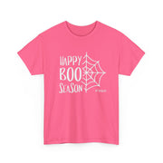 Happy boo season patterned women's t-shirt