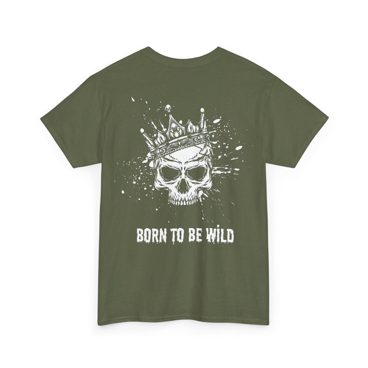 Men t-shirt with skull pattern