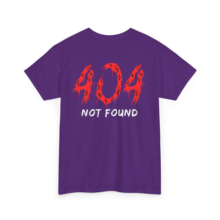 404 patterned unisex t-shirt