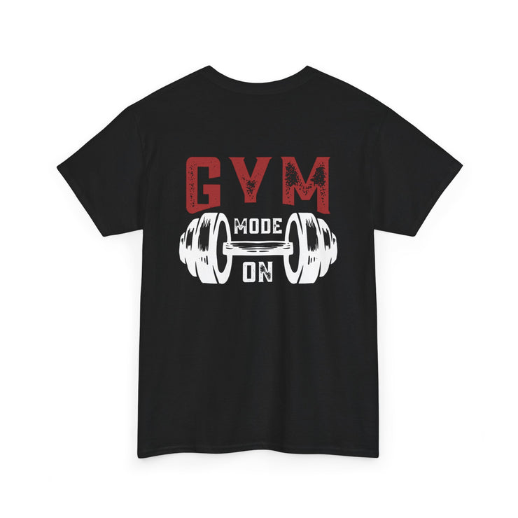 Gym patterned men t-shirt