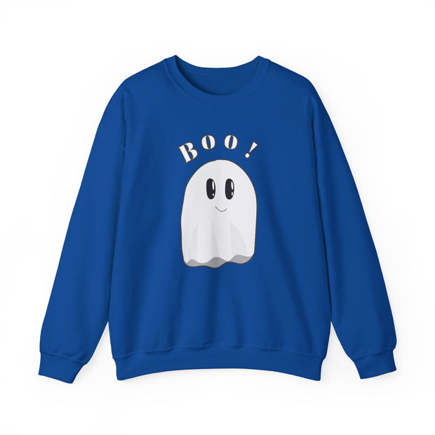 Boo ghost patterned unisex sweatshirt