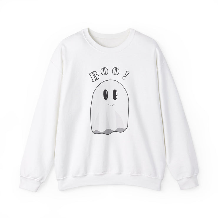 Boo ghost patterned unisex sweatshirt