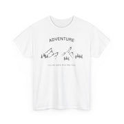 Mountain patterned unisex t-shirt