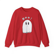 Boo ghost patterned unisex sweatshirt