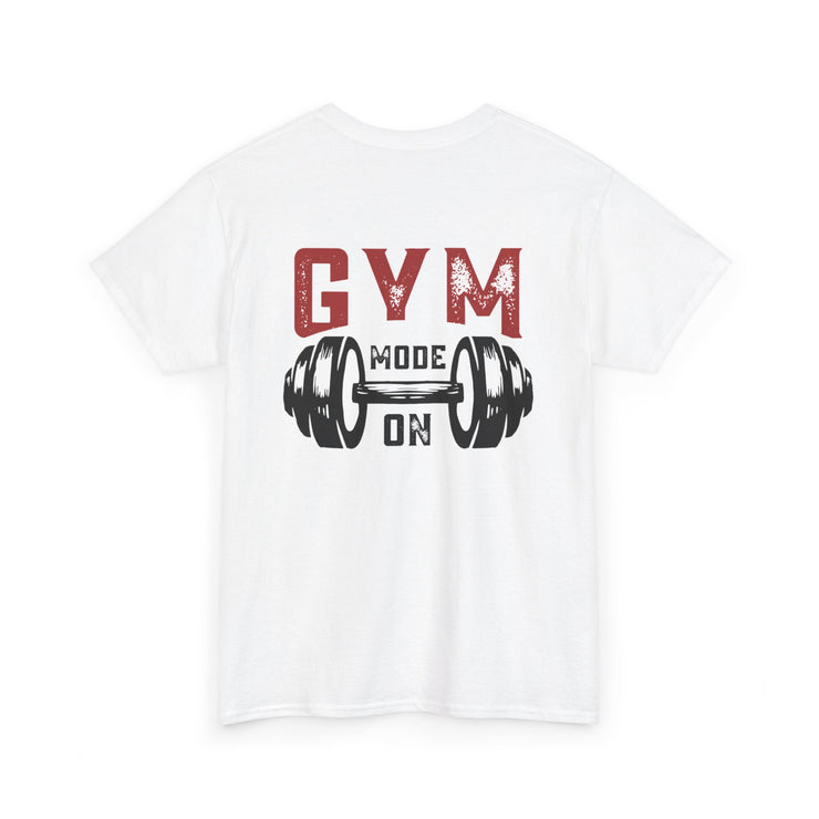 Gym patterned men t-shirt