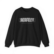 Unisex sweatshirt with perfect text pattern