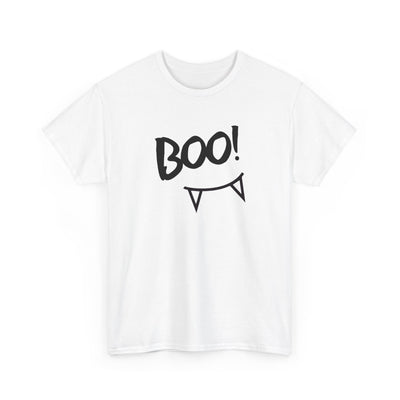 Boo text patterned women's t-shirt